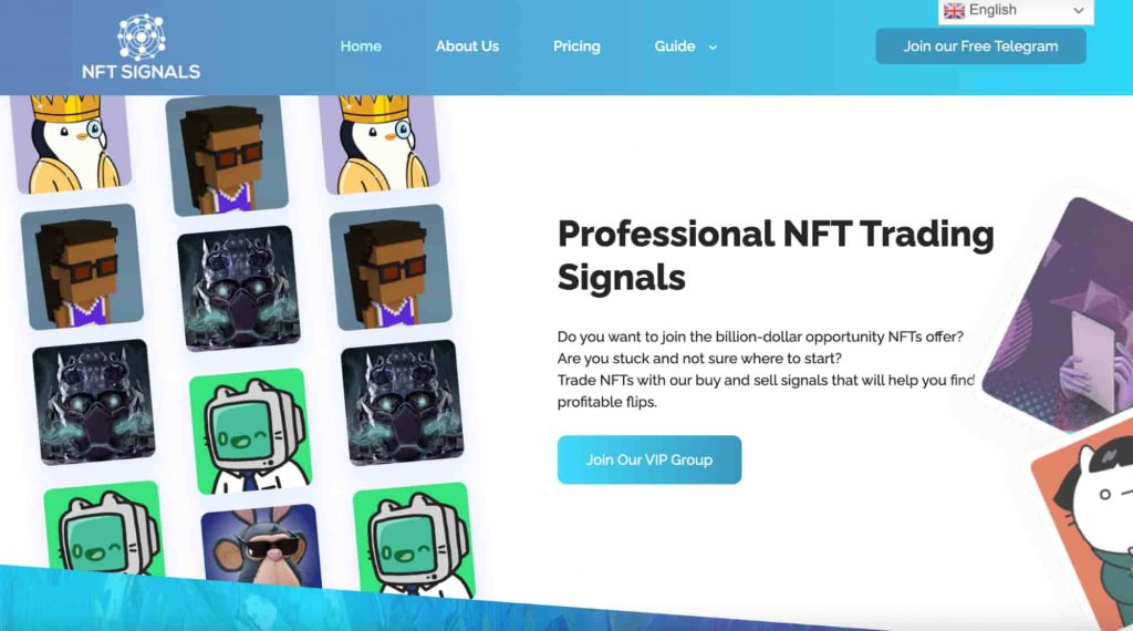 Платформа NFT signals