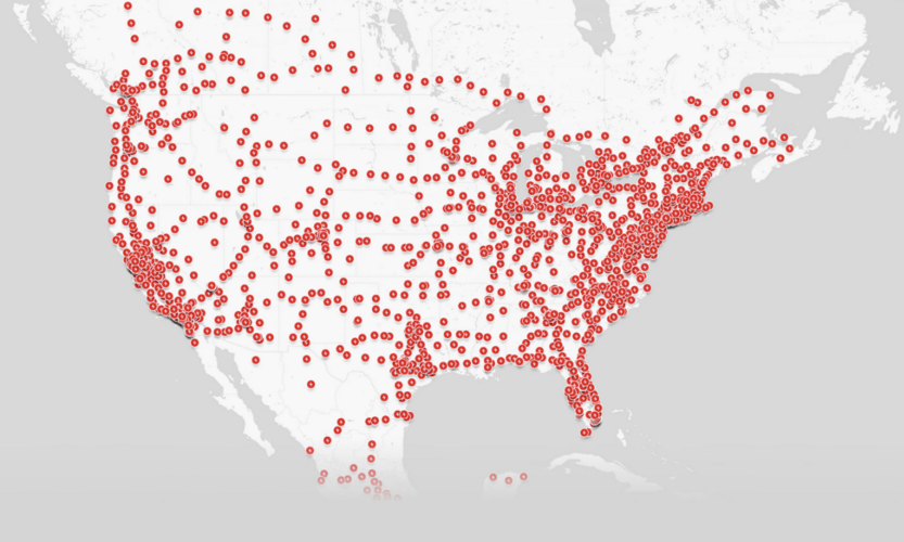 карта-зарядочных-станций-tesla