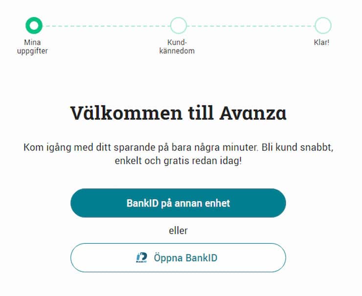 köpa bitcoin på avanza inloggning