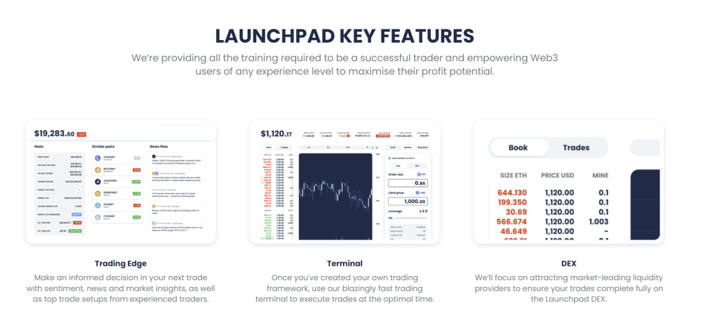 launchpad kryptovaluta