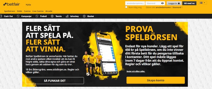 Betfair får böta 4 miljoner kronor