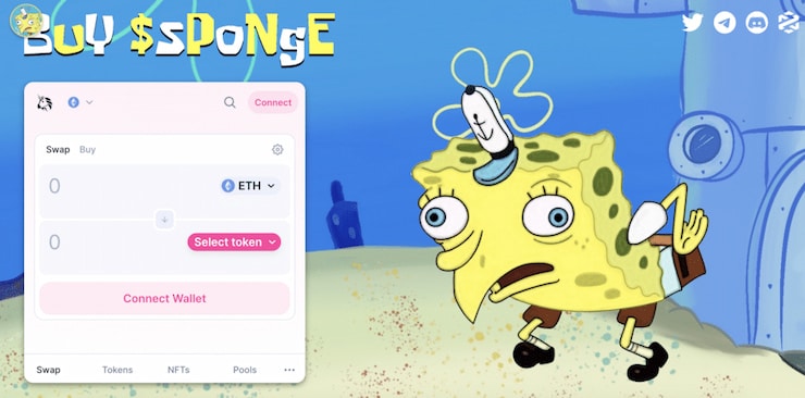 Investera i $SPONGE