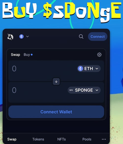 $SPONGE Nästa meme coin med 100x potential