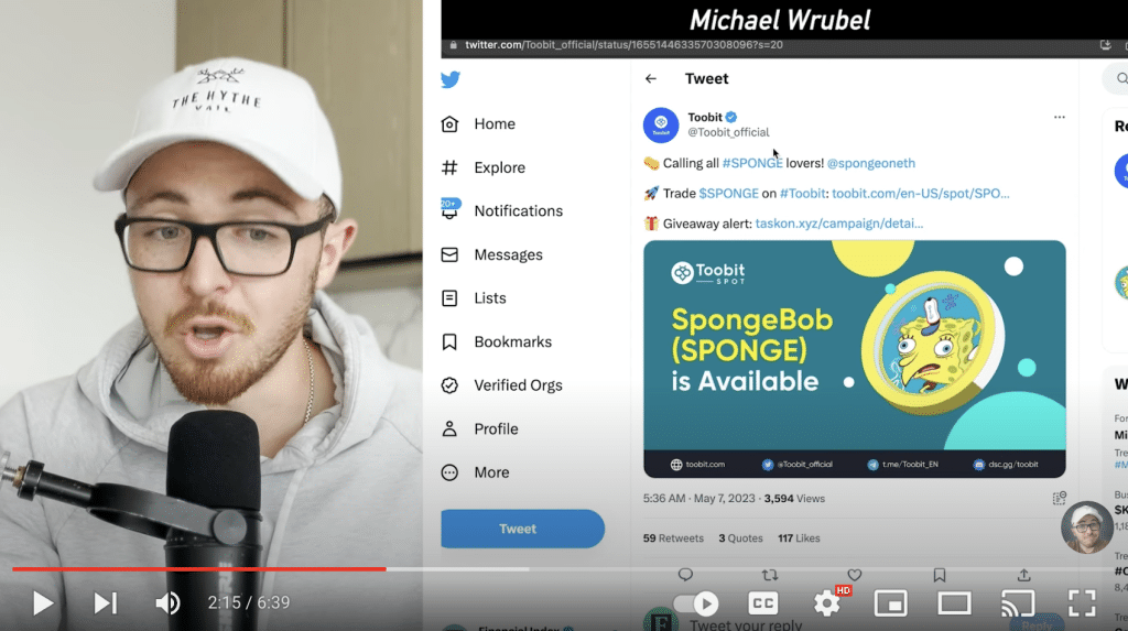 Youtuber Investerar i $SPONGE