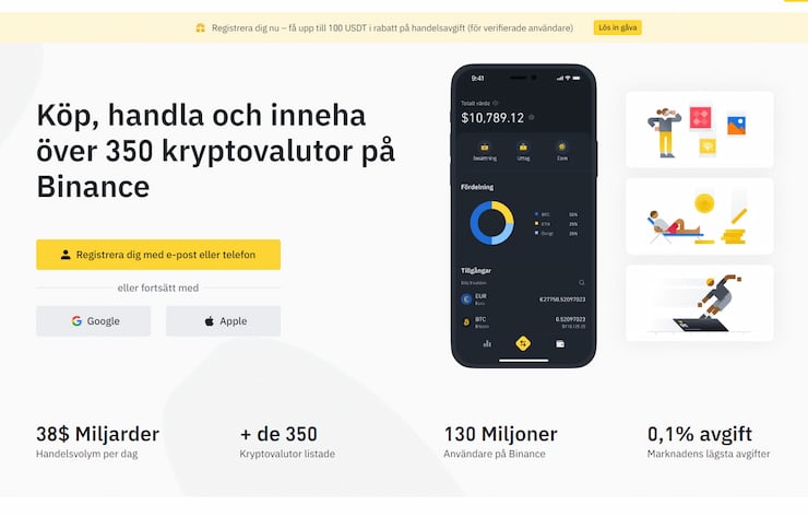 Binance vill stärka sin position på europeiska marknaden