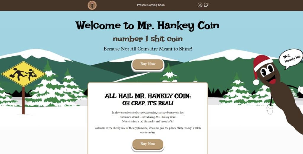 Mr Hankey Coin