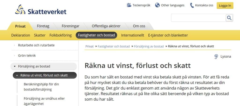 Beskattning av Aktievinster