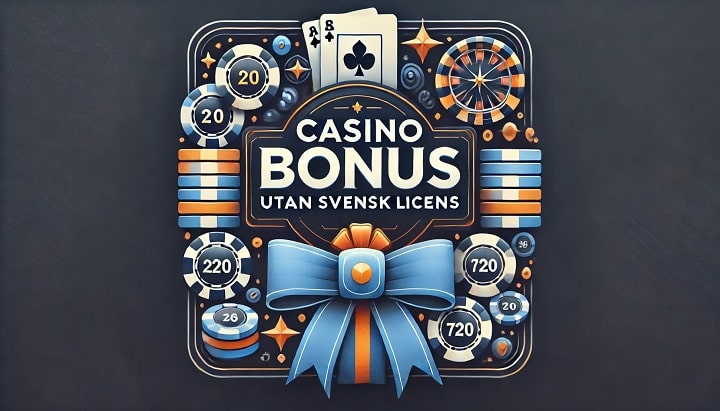 Casino bonus utan svensk licens