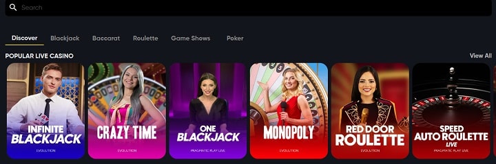 Live casino utan svensk licens