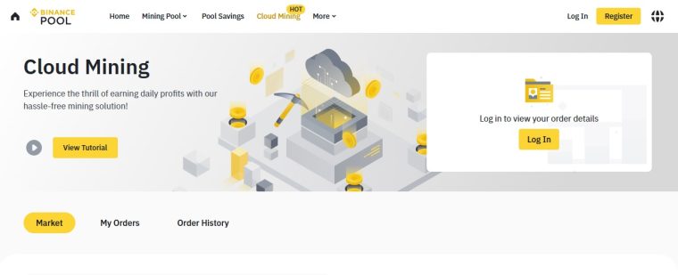 Binance Cloud Mining