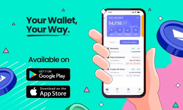 Best wallet upcoming tokens app