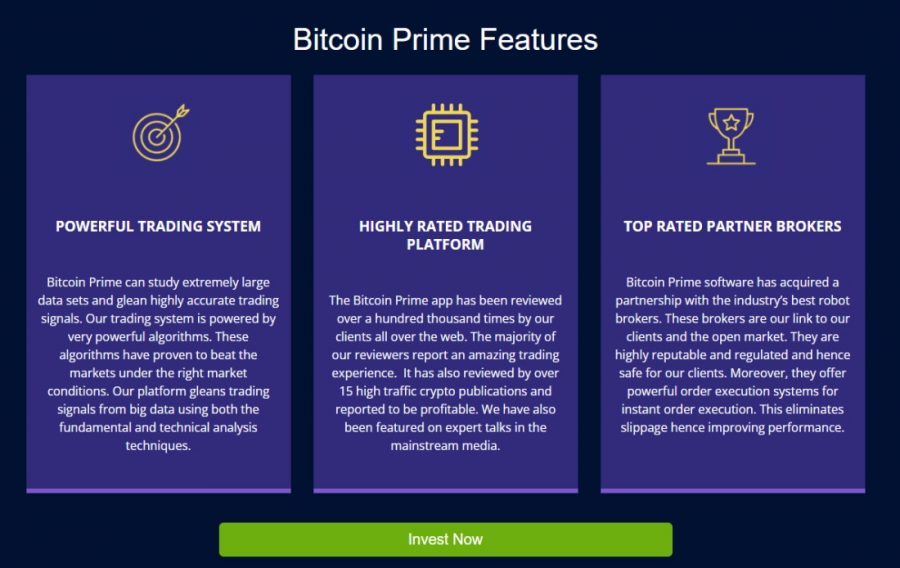 Funkcie Bitcoin Prime