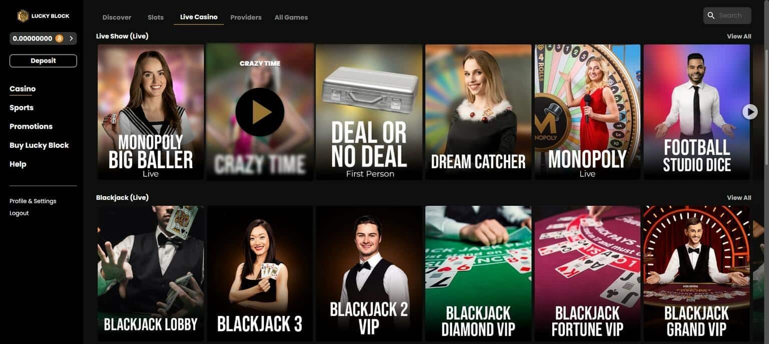 blackjack online