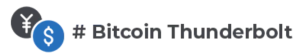 Bitcoin Thunderbolt logo