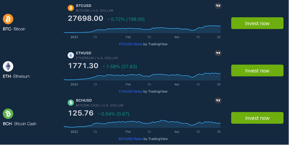 Bitcoin Sprint obchodné páry