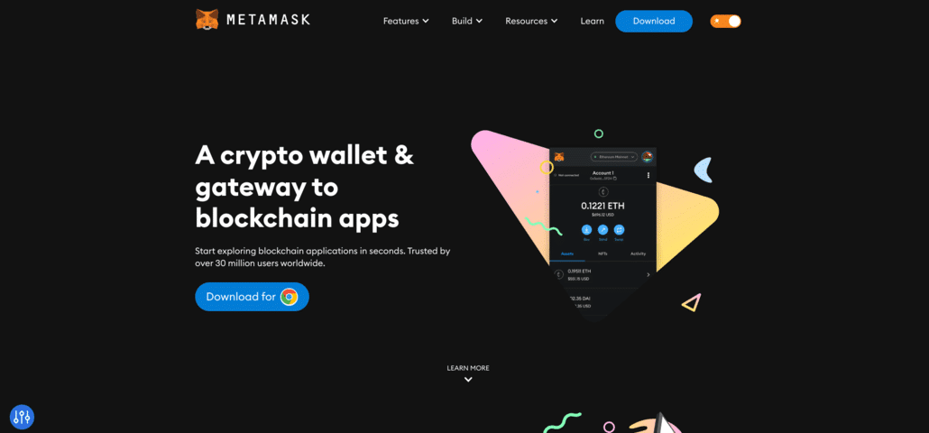 kryptopeňaženka metamask