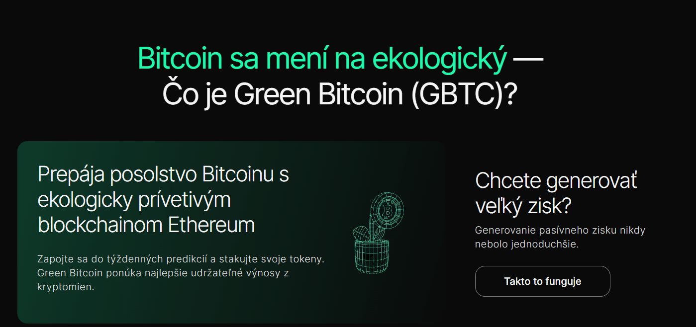 ako kúpiť green bitcoin