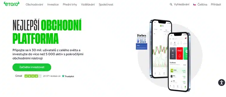 obchodná platforma eToro