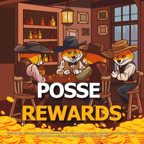 Posse Rewards - odmeny projektu Shiba Shootout