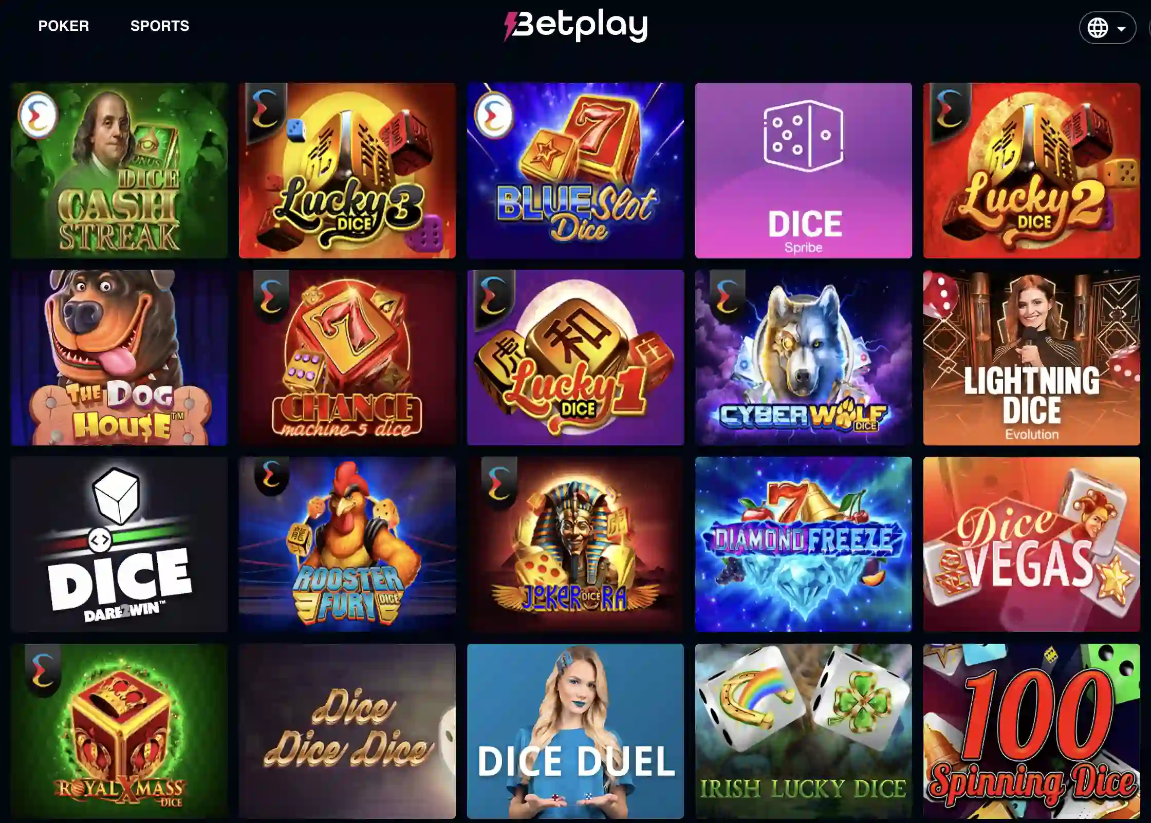 betplay bitcoin dice