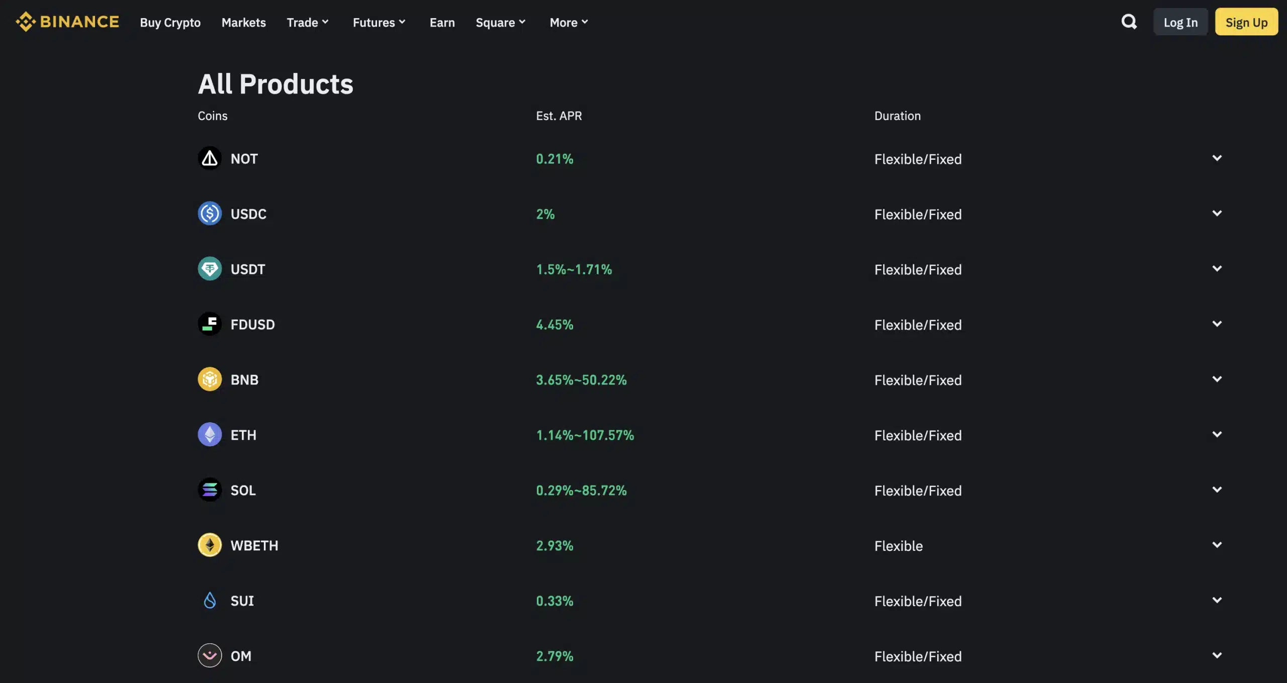 binance staking platforma