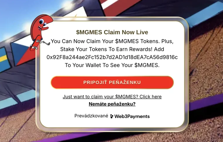 Tokeny MGMES staking a claim