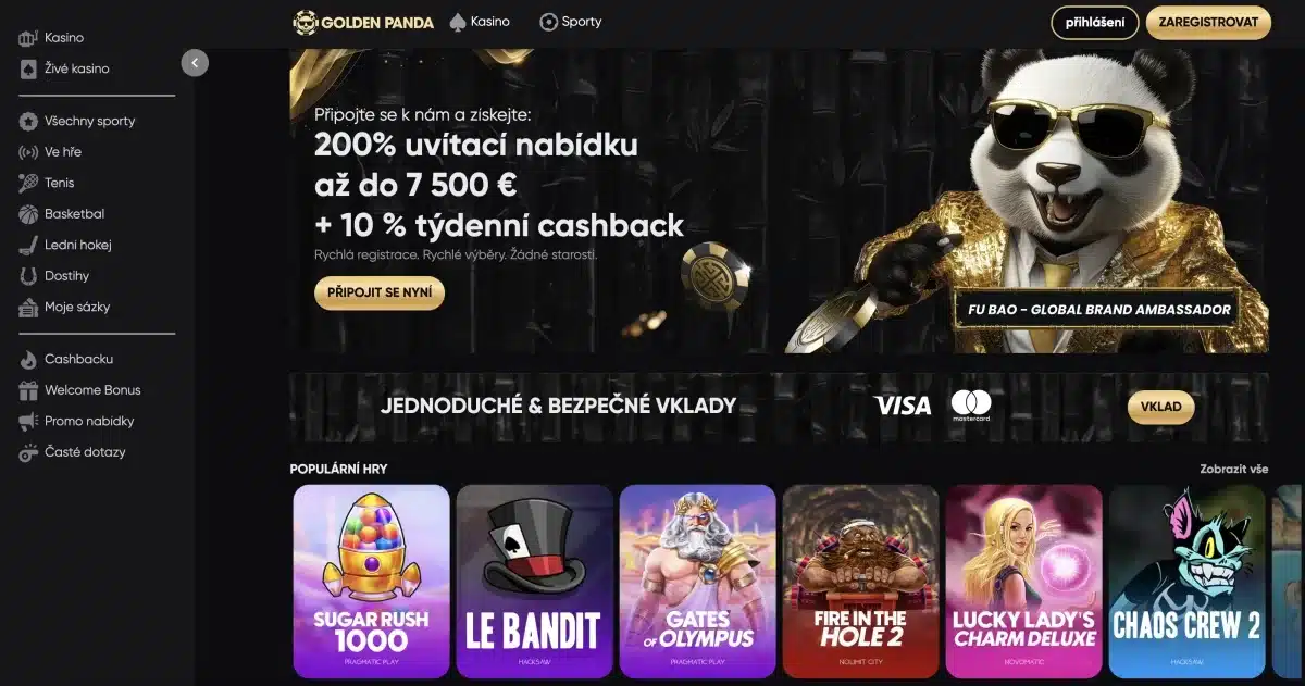 golden panda casino