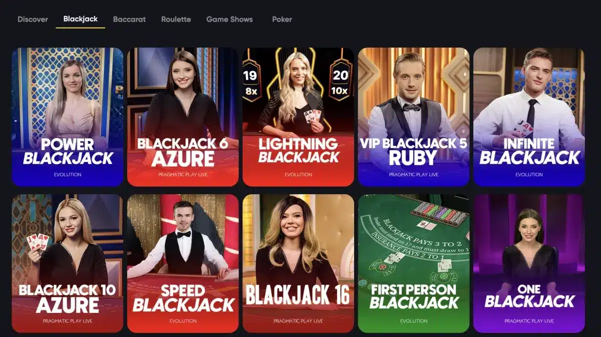 live blackjack instant casino