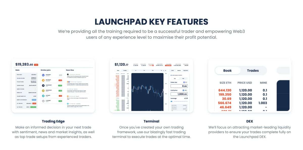 Launchpad özellikleri - ön satışta olan en iyi coinler