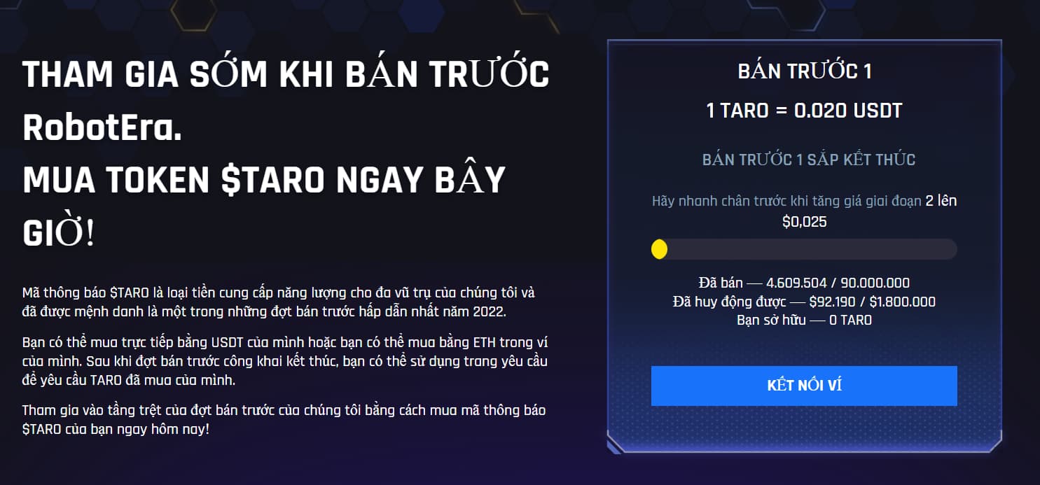 RobotEra Đầu tư tiền điện tử