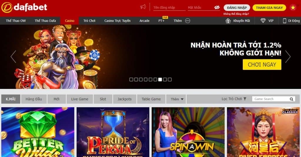 Dafabet Chơi baccarat với phần mềm tiến hóa miễn phí