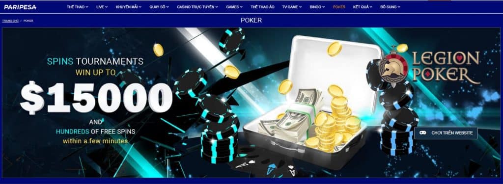 PariPesa – Trang web chơi tài xỉu online kiếm tiền uy tín