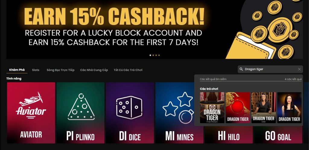 Rồng hổ casino online là gì