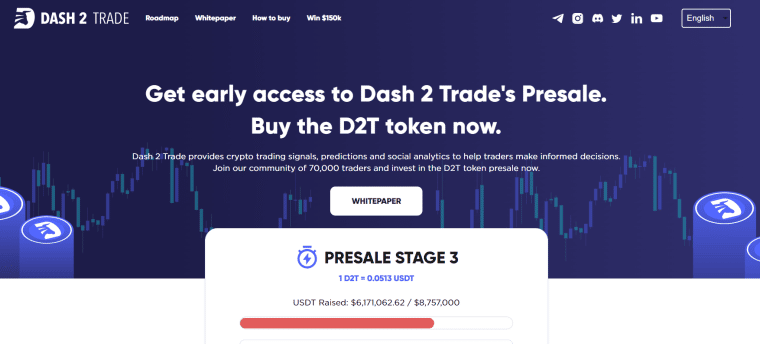 Đợt bán trước Dash 2 Trade