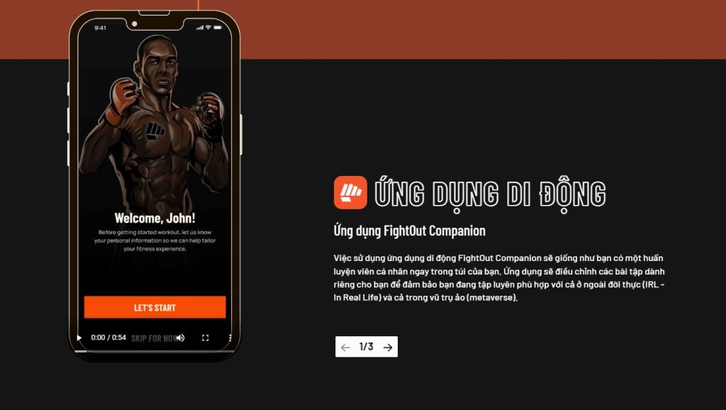 FightOut Đồng coin mới tốt nhất để mua với các phòng tập thể dục trong thế giới thực và ứng dụng M2E