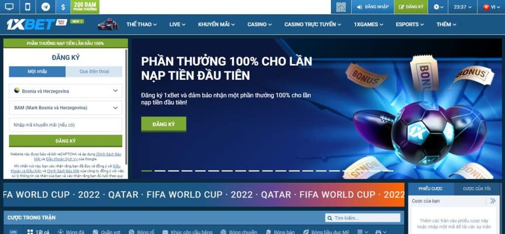 1xBet Sản phẩm đa dạng nhất thị trường cá cược thể thao tại Việt Nam