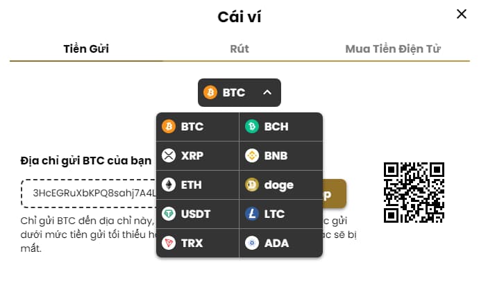 LuckyBlock Tiền gửi 