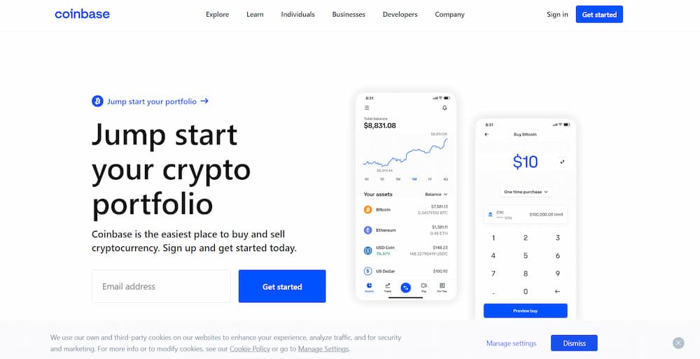 Coinbase - Bán tiền xu IMX