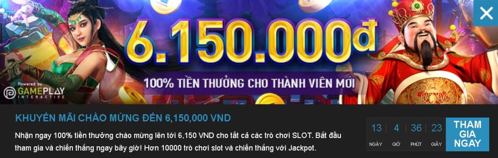 Tiền thưởng chào mừng W88