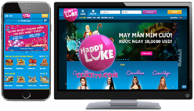 happyluke Slots online game cho thiết bị di động