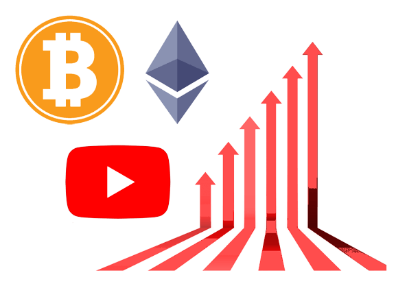 YouTube Bitcoin and Ethereum