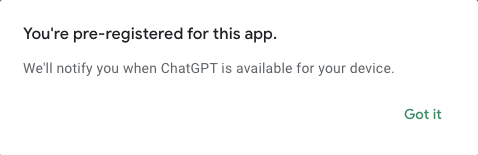 ChatGPT Popup