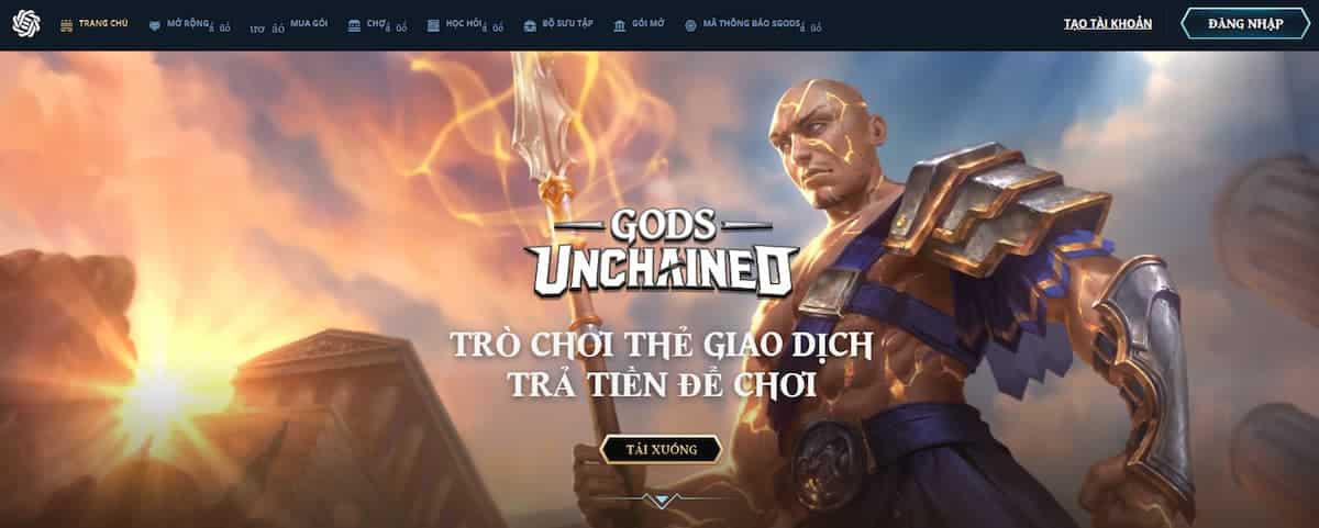 Gods Unchained Game NFT