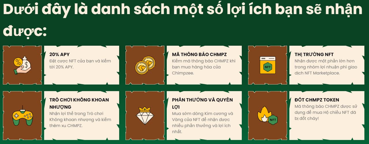 Tại sao lại nên đầu tư vào Chimpzee