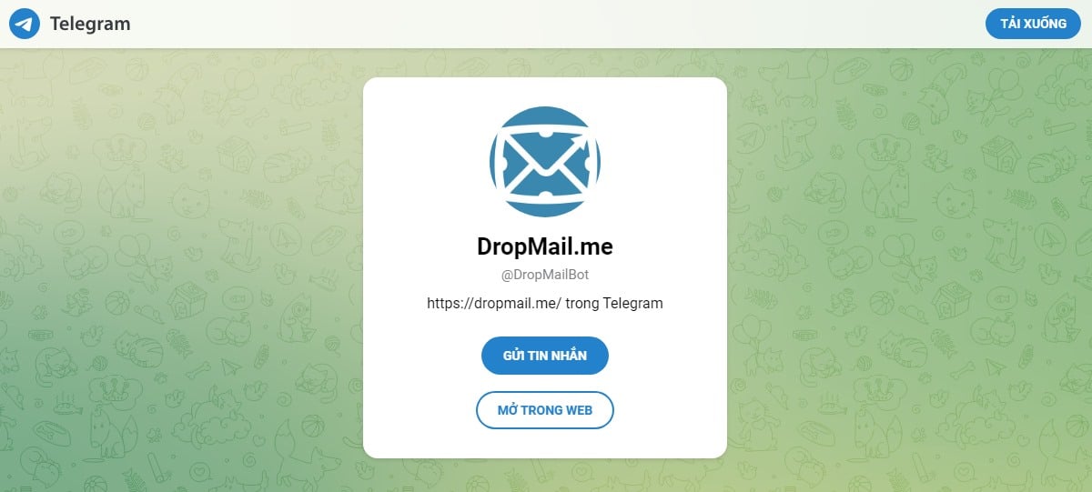 DropMail.me – Tạo Địa Chỉ Email Tạm Thời Chỉ Trong Vài Giây