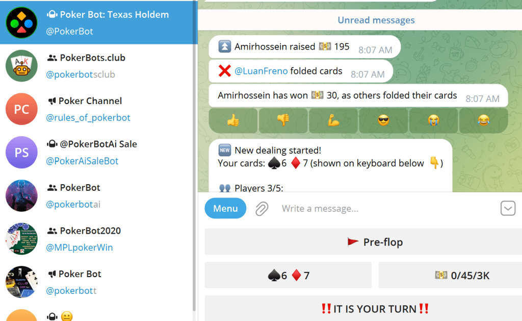 PokerBot-Telegram-Casino