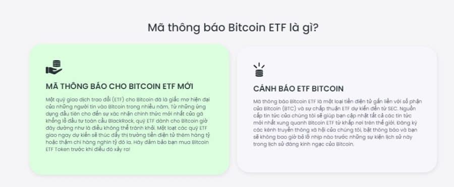 Bitcoin ETF Token là gì