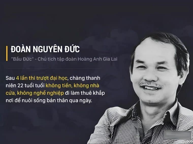 Cuộc đời của Bầu Đức