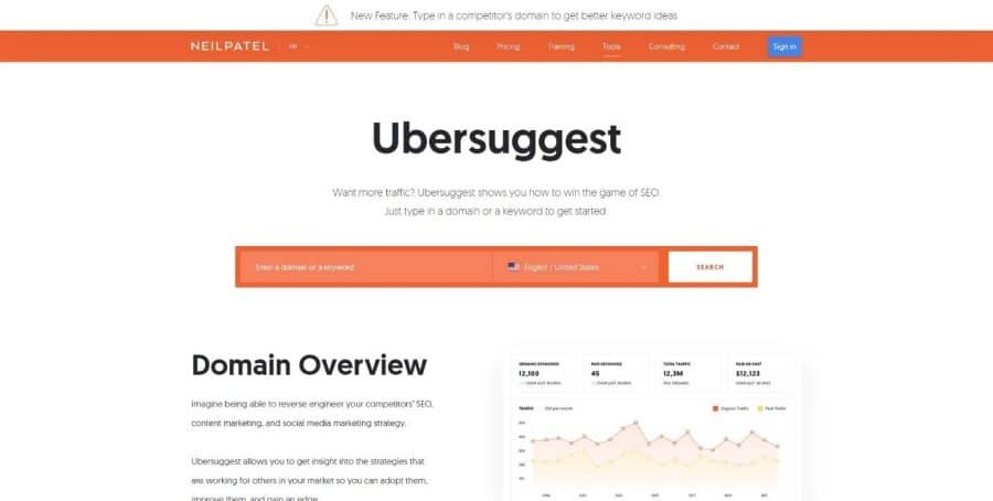 Ubersuggest