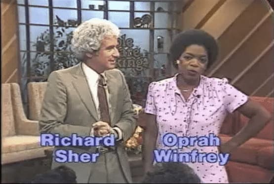 sự nghiệp truyền hình ban đầu của oprah